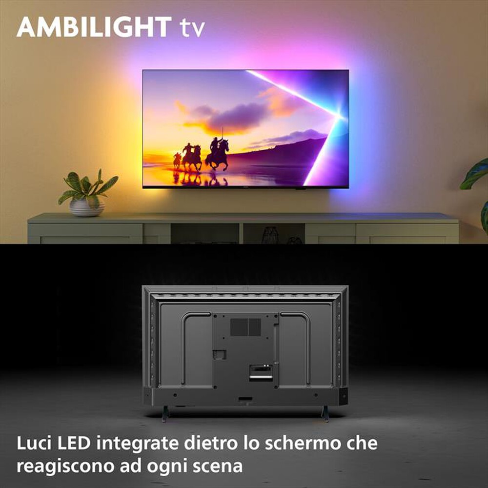 Immagine del prodotto PHILIPS - Smart TV Ambilight QLED 4K 50" 50PUS8400-Black