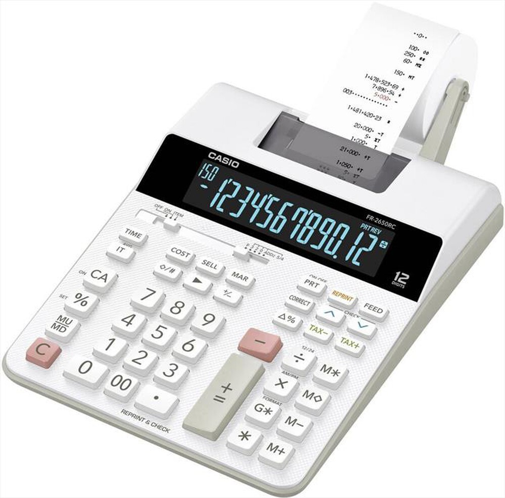 Immagine del prodotto CASIO - Calcolatrice scientifica FR2650RC-Bianco