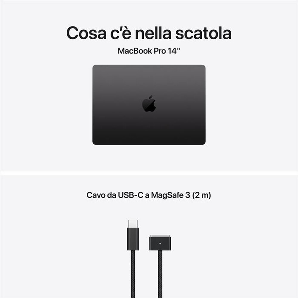 Immagine del prodotto APPLE - MacBook Pro 14" M5 Core 10 CPU 10 GPU 32GB 1TB SSD-Nero siderale