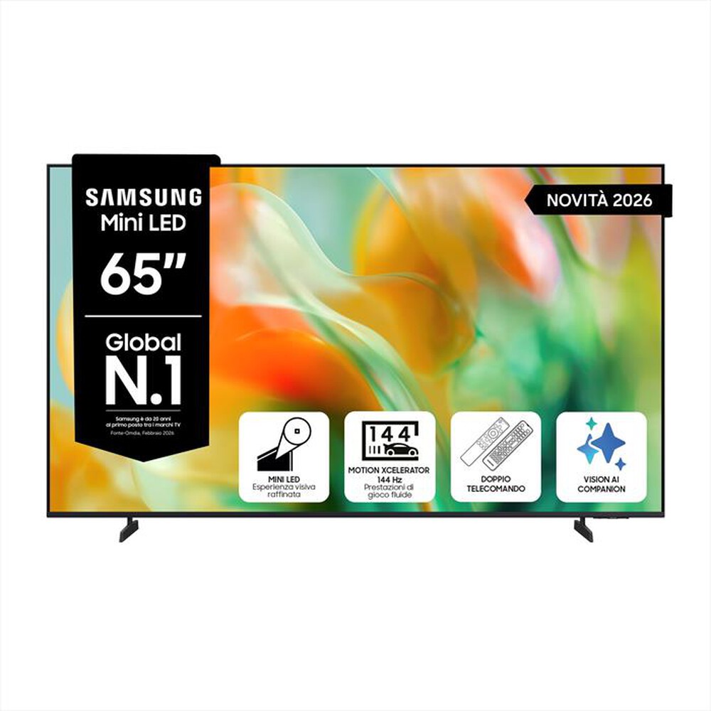 Immagine del prodotto SAMSUNG - Smart TV Mini LED 4K AI 65" UE65M80HAUXZT-Titan Black