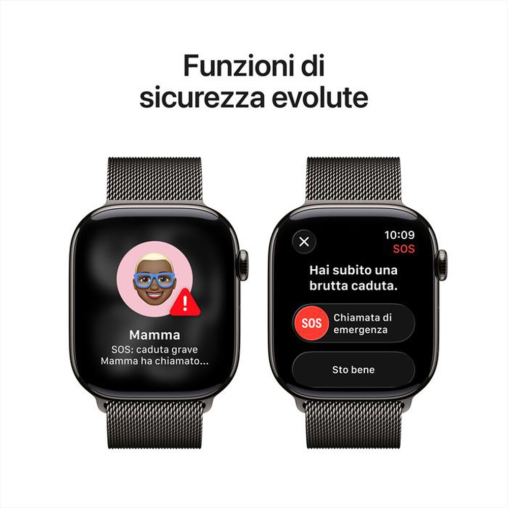 Immagine del prodotto APPLE - Watch Series 11 GPS + Cellular 46mm Titanio-Sport Band - S/M
