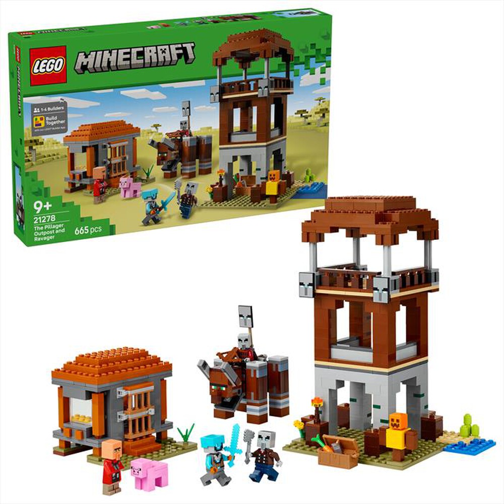Immagine del prodotto LEGO - MINECRAFT L&rsquo;avamposto del saccheggiatore 21278