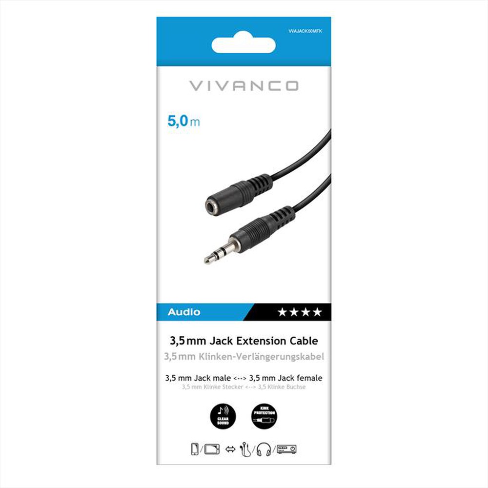 Immagine del prodotto SBS - Audio extension 5m-Nero