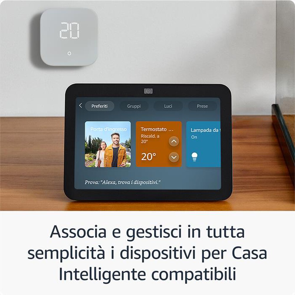 Immagine del prodotto AMAZON - ECHO SHOW 8 (3&ordf; GEN - 2023)-Bianco ghiaccio