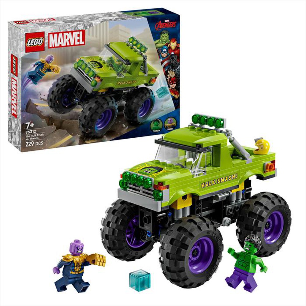 Immagine del prodotto LEGO - SUPER HEROES MARVEL Truck di Hulk vs Thanos 76312