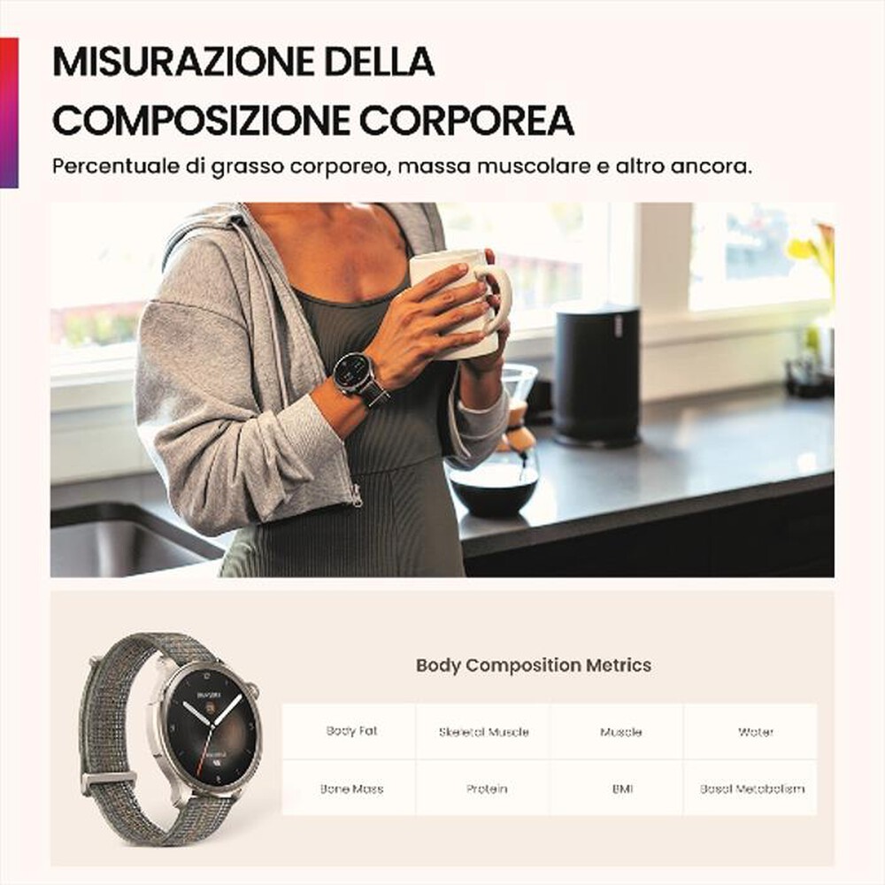 Immagine del prodotto AMAZFIT - Smartwatch BALANCE-SUNSET GREY