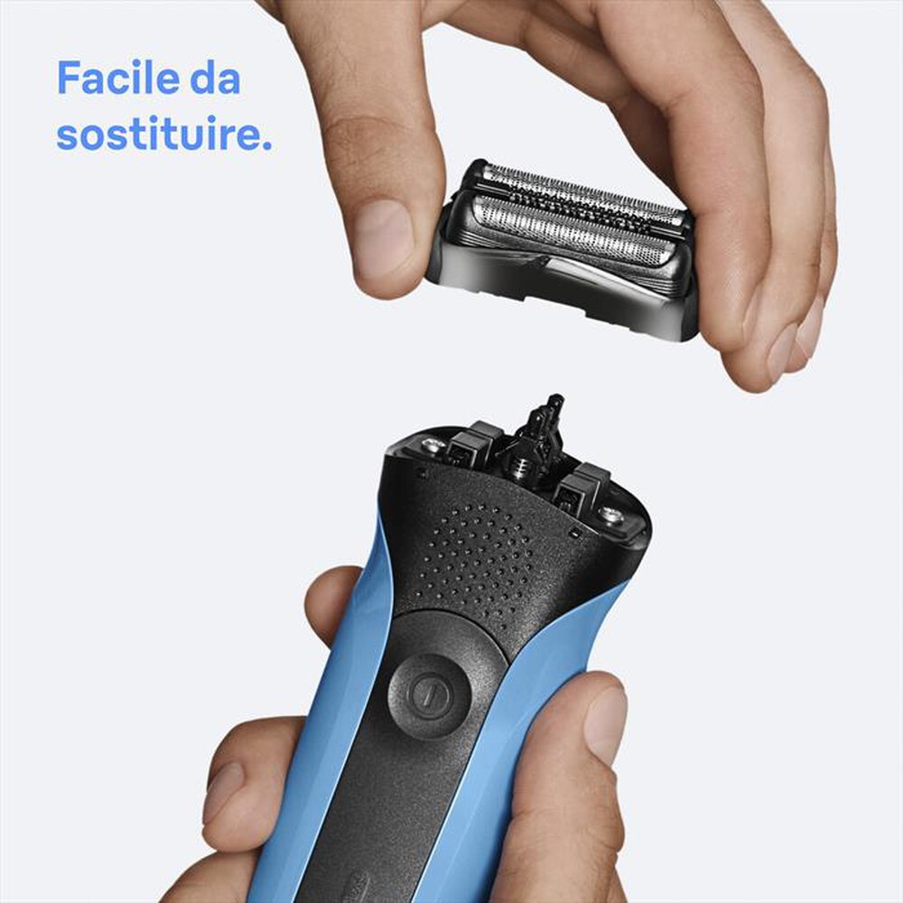 Immagine del prodotto BRAUN - Testina di Ricambio ORIGINALE MALHRREMKP 21B-NERO