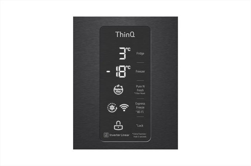Immagine del prodotto LG - Frigorifero Multidoor GMQ844MC5E Classe E 530lt-Black