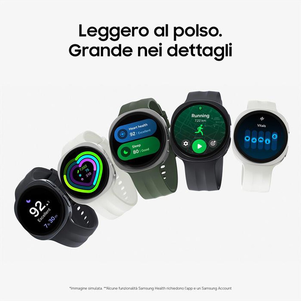Immagine del prodotto SAMSUNG - Galaxy Watch9 44mm BT 2+32GB-Graphite