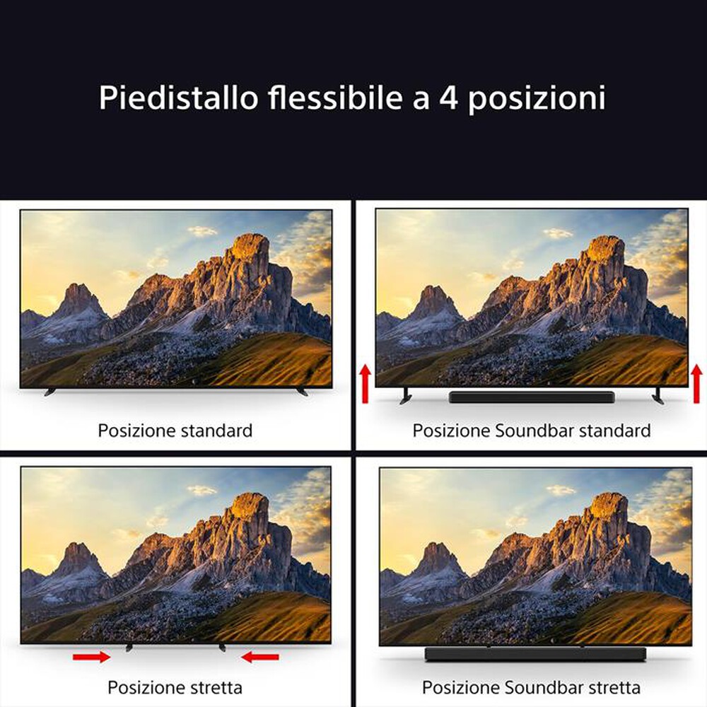 Immagine del prodotto SONY - Smart TV MINI LED UHD 4K 75" K75XR70PAEP-Nero