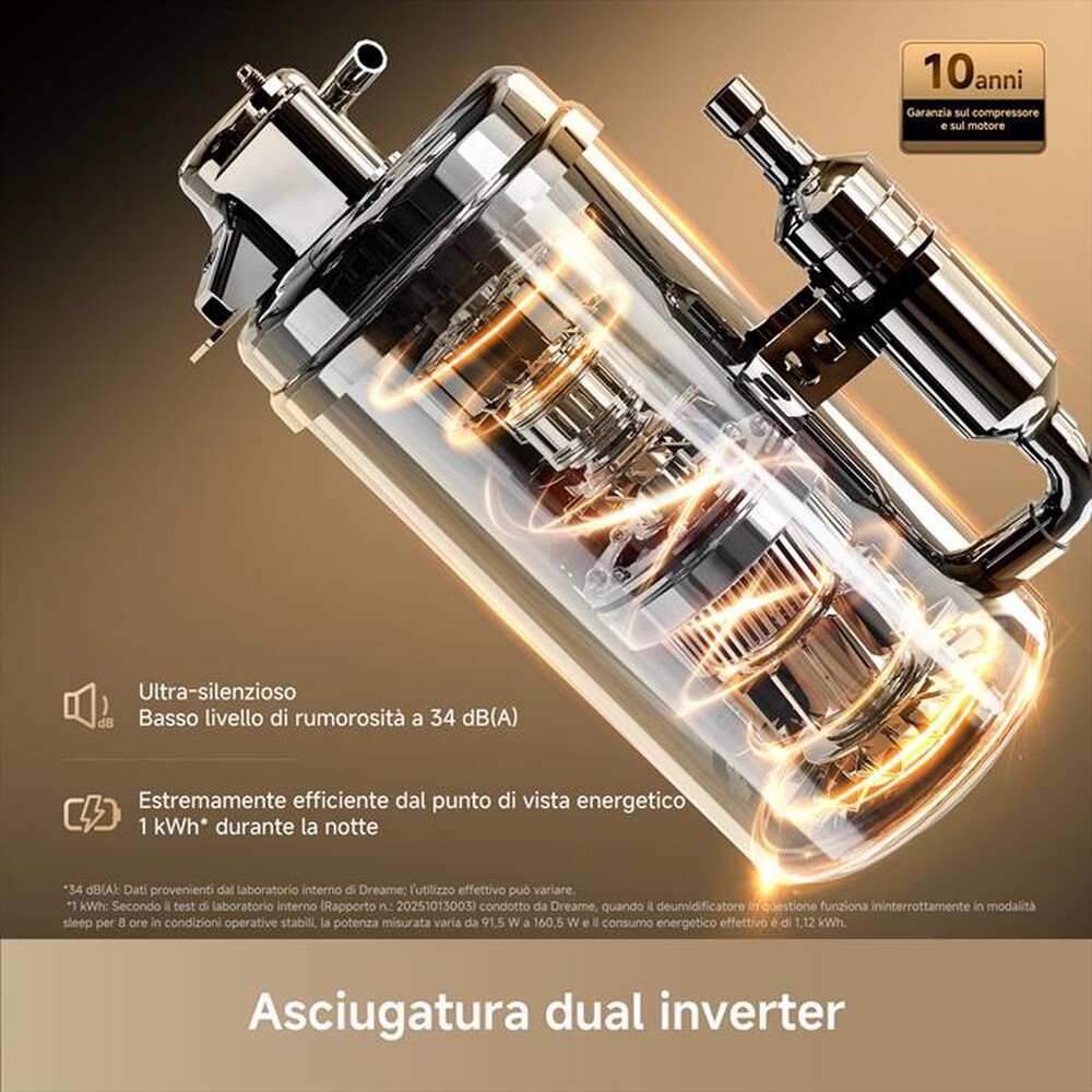 Immagine del prodotto DREAME - Deumidificatore DB40 VIM-Bianco