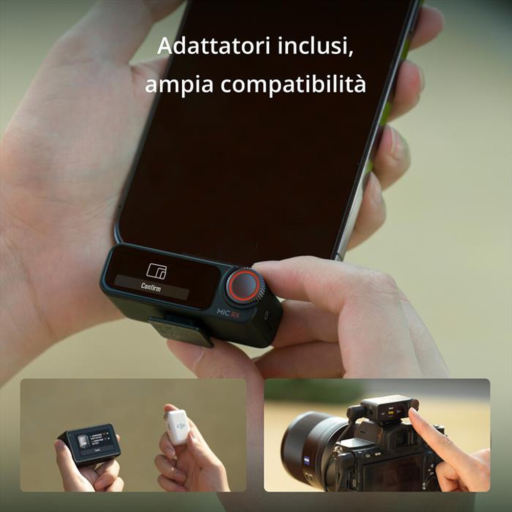 Immagine del prodotto DJI - MIC 2 (1 TX + 1 RX) (CE)-Black