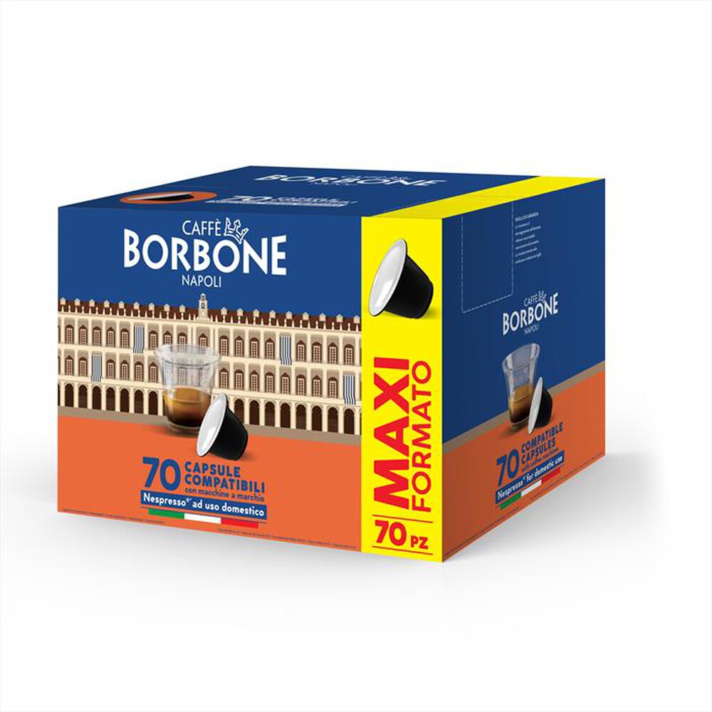 Immagine del prodotto CAFFE BORBONE - Espresso Miscela Decisa 70pz capsule Nespresso-Multicolore