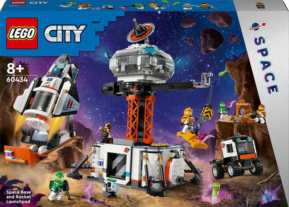 Immagine del prodotto LEGO - CITY BASE spaziale e piattaforma di lancio 60434