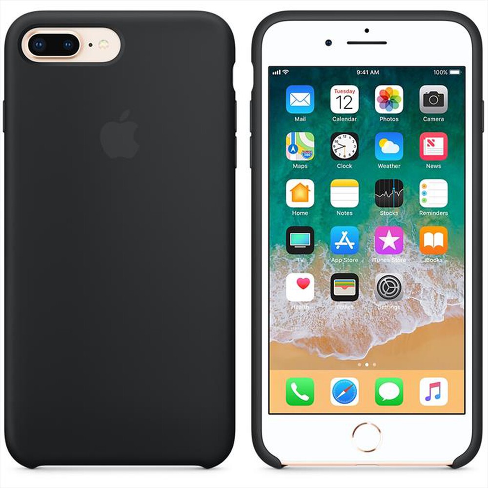 Immagine del prodotto APPLE - Custodia in silicone per iPhone 8 Plus/7 Plus-Black