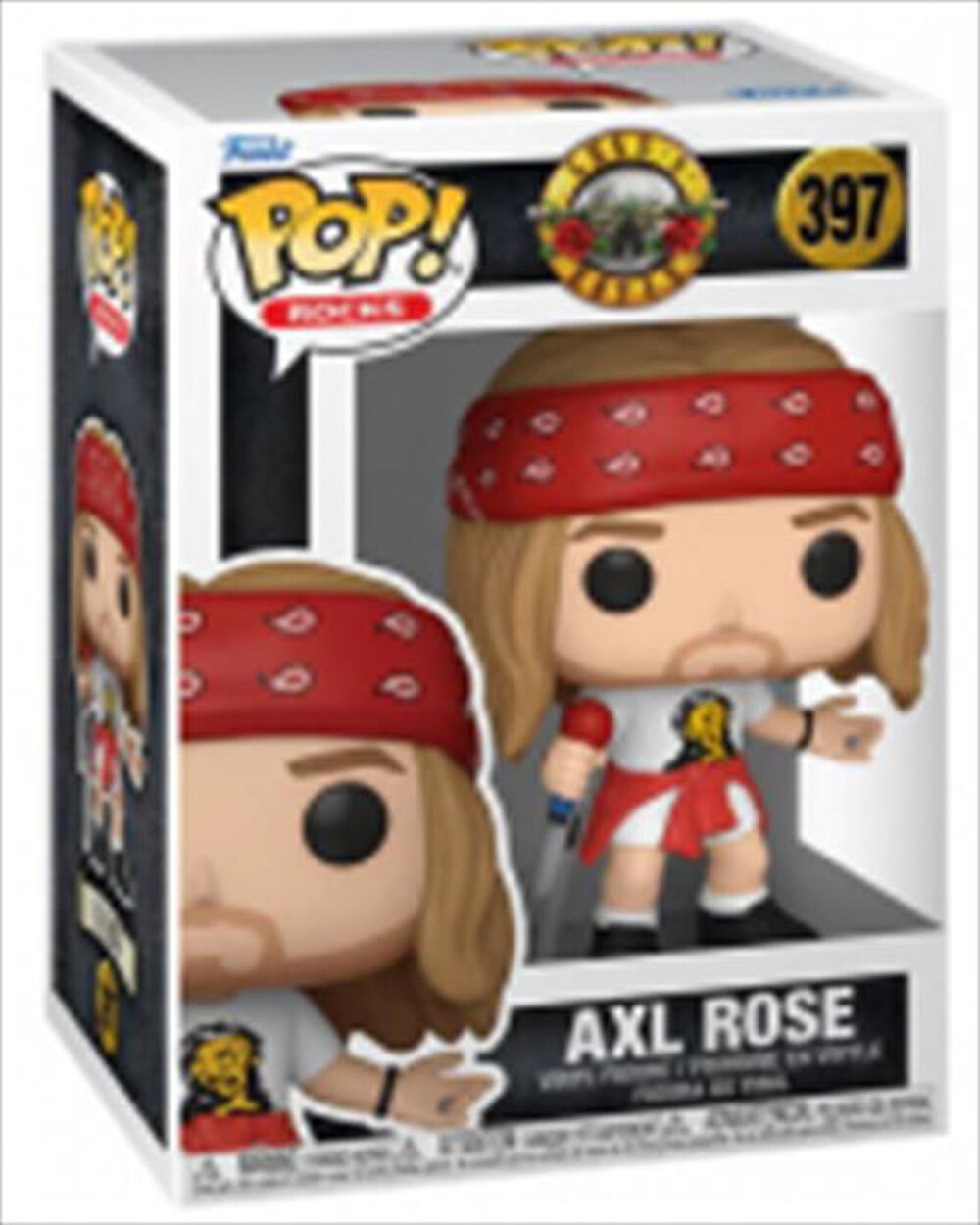 Immagine del prodotto FUNKO - 80482 Rocks Guns N' Roses Axl Rose (1992'S)