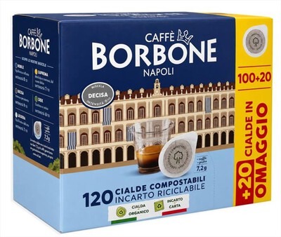 CAFFE BORBONE - CIALDA 100+20 DECISA