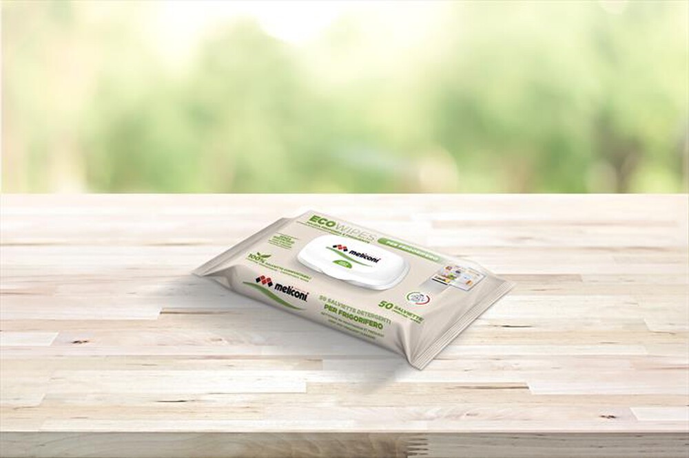 Immagine del prodotto MELICONI - Salviette detergenti ECO WIPES FRIGORIFERO-Viscosa compostabile