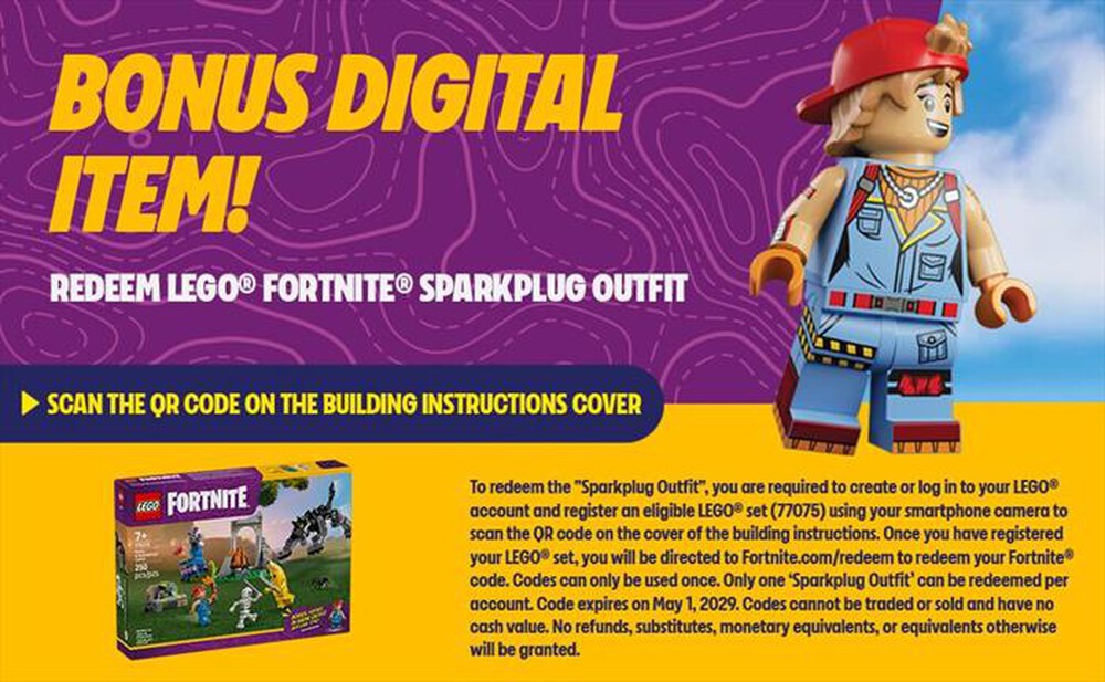 Immagine del prodotto LEGO - FORTNITE Campo di Bananita e Starter 77075