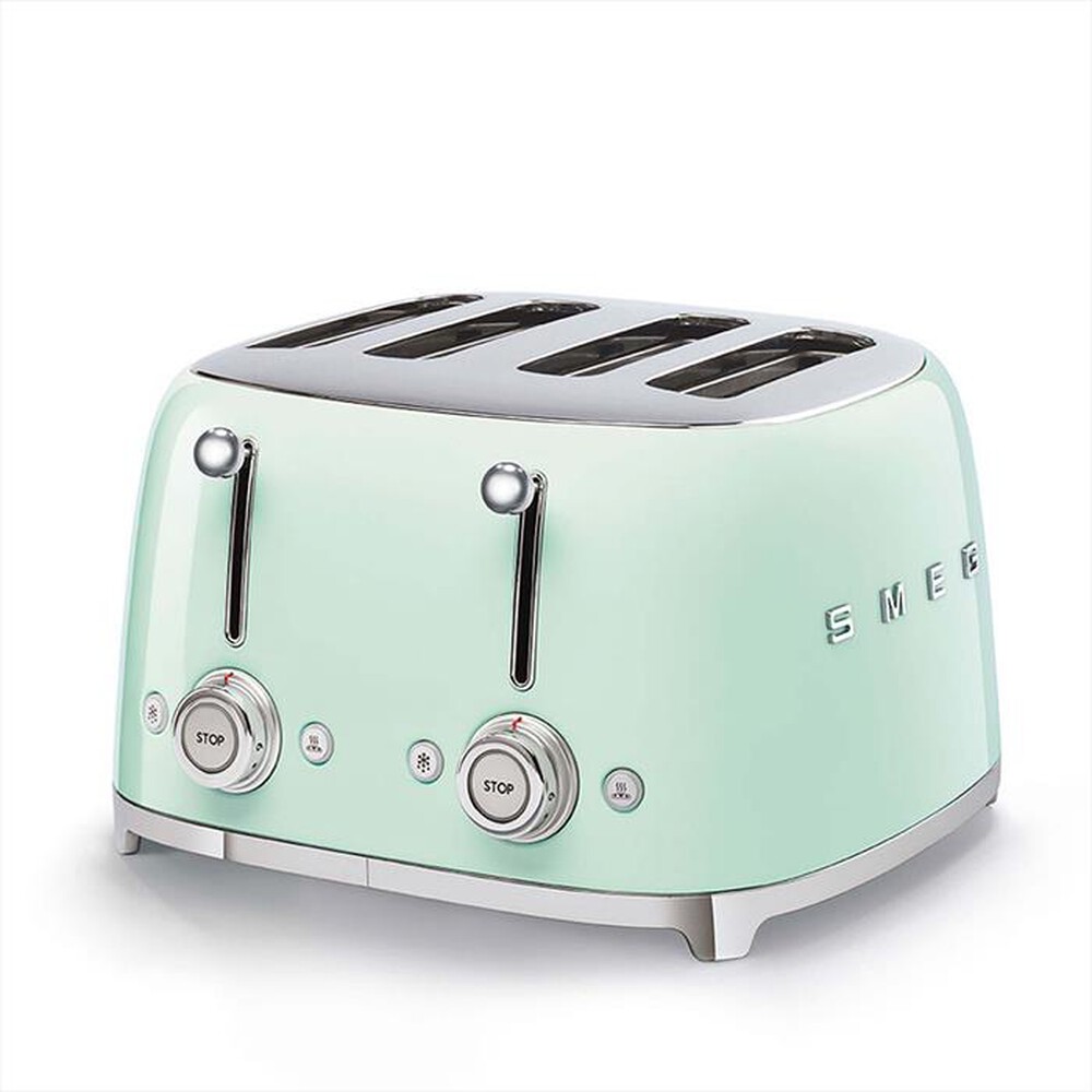 Immagine del prodotto SMEG - Tostapane 50's Style 4x4 fette &ndash; TSF03PGEU-verde