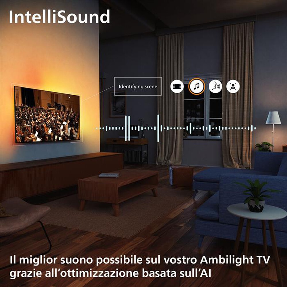 Immagine del prodotto PHILIPS - Smart TV MINI LED 4K 75" 75MLED920/12-Black