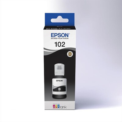 EPSON - 102  FLACONE DI INCHIOSTRO ECOTANK T03R1 NERO-Nero