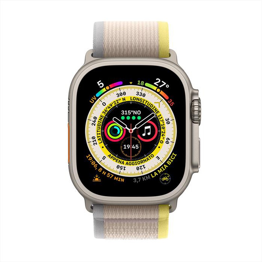 Immagine del prodotto APPLE - Watch Ultra GPS + Cellular 49mm S/M-Trail Loop Giallo/Beige