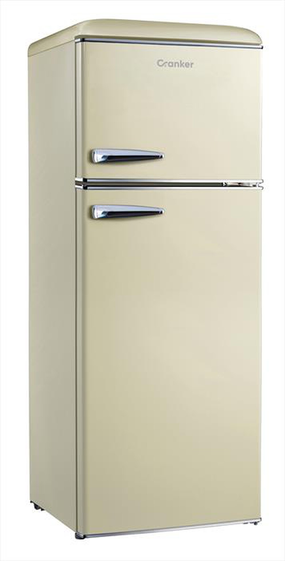Immagine del prodotto CRANKER - Frigorifero 2 porte CRDP4200C Classe E 215 lt-CREMA