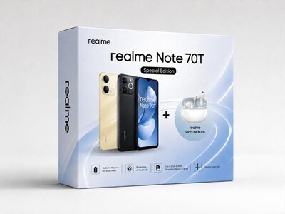 REALME - REALME NOTE 70T SPECIAL EDITION (128GB 4GB) BLACK-OBSIDIAN BLACK