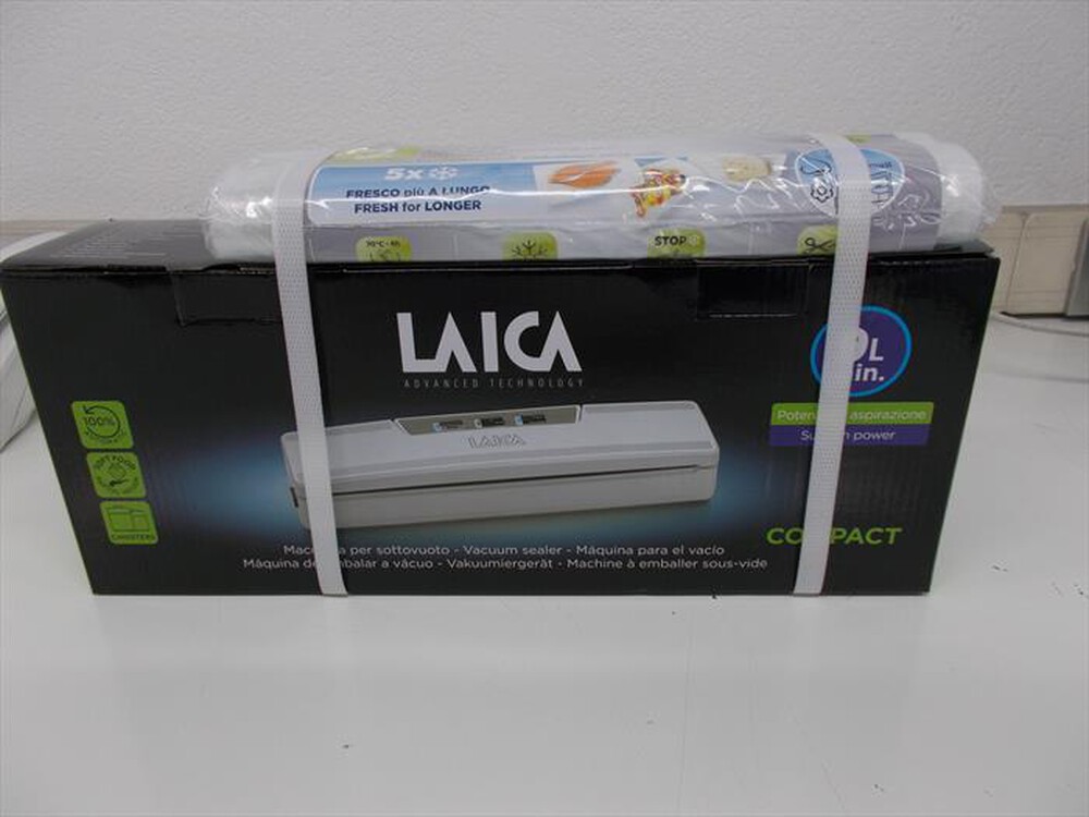 Immagine del prodotto LAICA - Macchina sottovuoto automatica PZ20140-Bianco