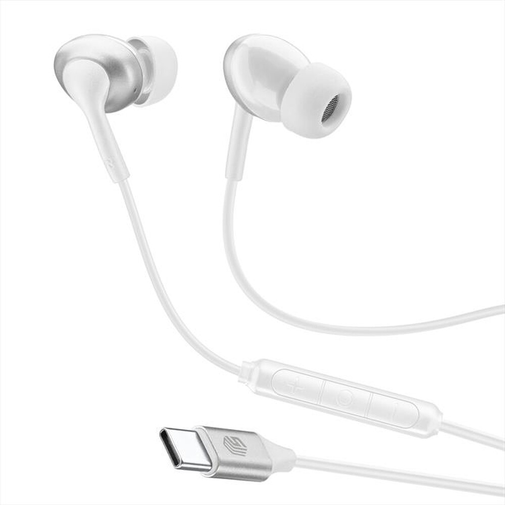 Immagine del prodotto CELLULARLINE - Auricolare cuffia AUINEARMSTYPEC2W-Bianco