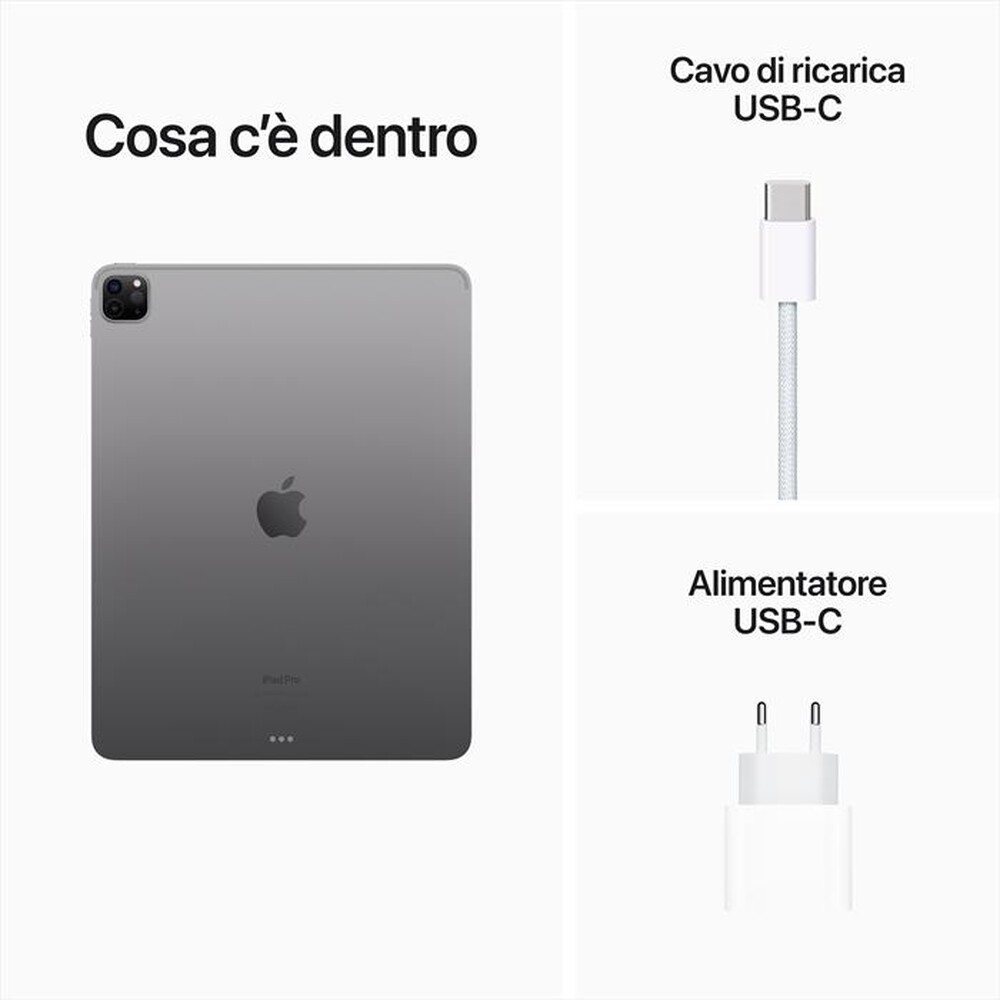 Immagine del prodotto APPLE - iPad Pro 12.9" WI-FI 256GB-Grigio Spaziale