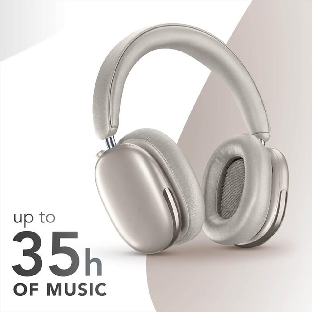 Immagine del prodotto MUSIC SOUND - Cuffia wireless BTHEADBMSAURIXW AURIX-Bianche