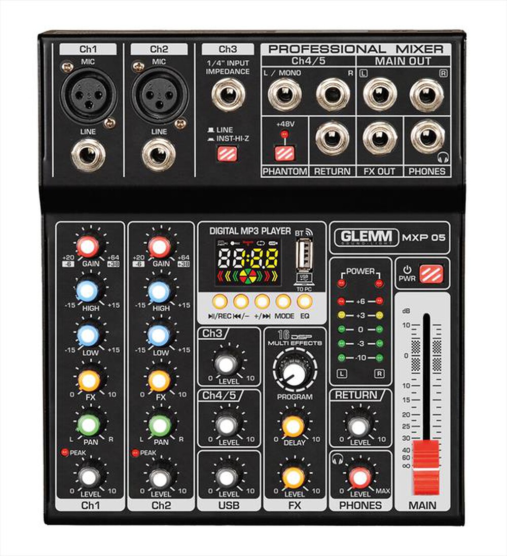 Immagine del prodotto GLEMM - MXP 05-Nero