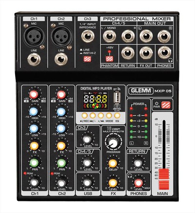 GLEMM - MXP 05-Nero