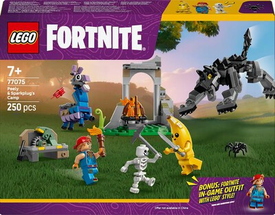 LEGO - FORTNITE Campo di Bananita e Starter 77075