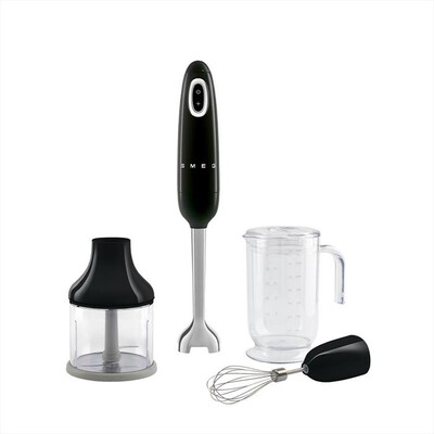 SMEG - Frullatore ad immersione HBF03BLEU-Nero