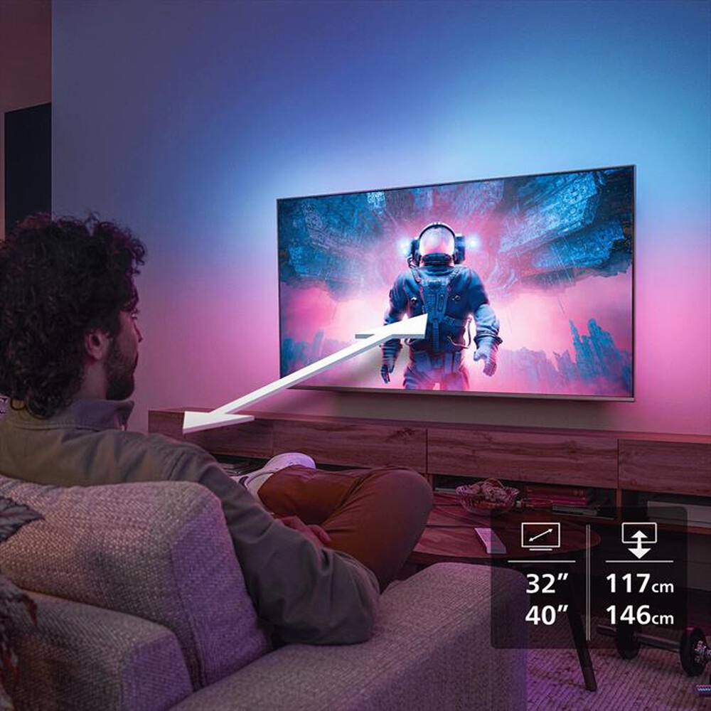Immagine del prodotto PHILIPS - Smart TV QLED FHD 32" 32PQS6901/12-Black