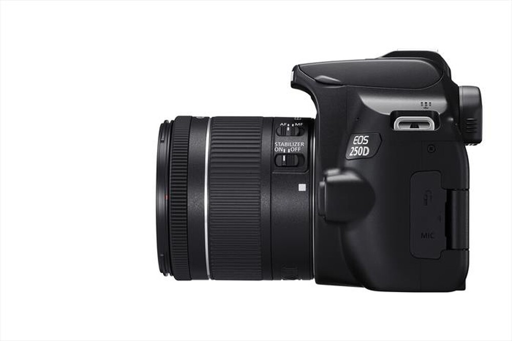 Immagine del prodotto CANON - FOTOCAMERA REFLEX EOS 250D + EF-S 18-55 IS STM-Black