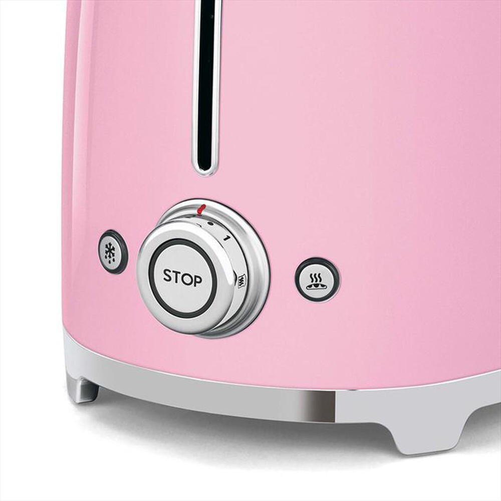 Immagine del prodotto SMEG - Tostapane 50's Style 2x4 fette &ndash; TSF02PKEU-rosa