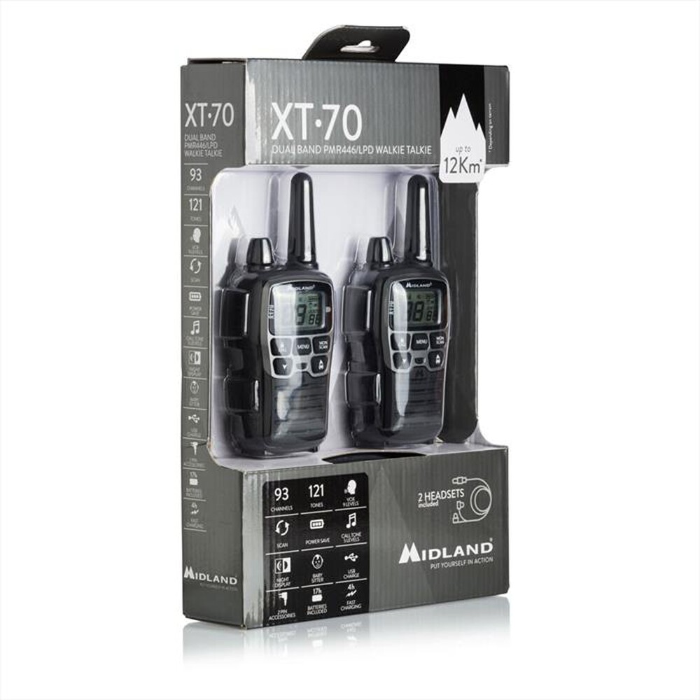 Immagine del prodotto MIDLAND - XT - 70-Nero/Grigio