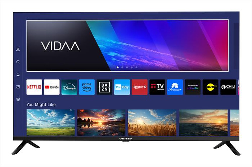 Immagine del prodotto UNITED - Smart TV LED FHD 40" UNLED40M10VDA-Nero