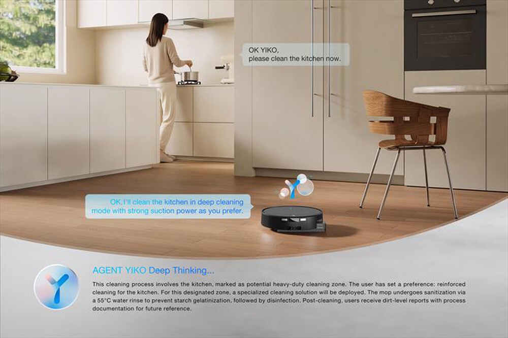 Immagine del prodotto ECOVACS - Aspirapolvere robot DEEBOT T90 PRO OMNI EU-Nero