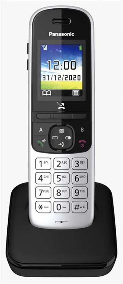 PANASONIC - KX-TGH710JTS-NERO/SILVER
