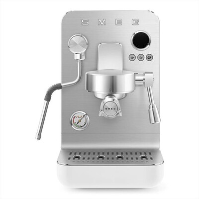 SMEG - Macchina da caff&egrave; espresso EMC02WHMEU-Bianco