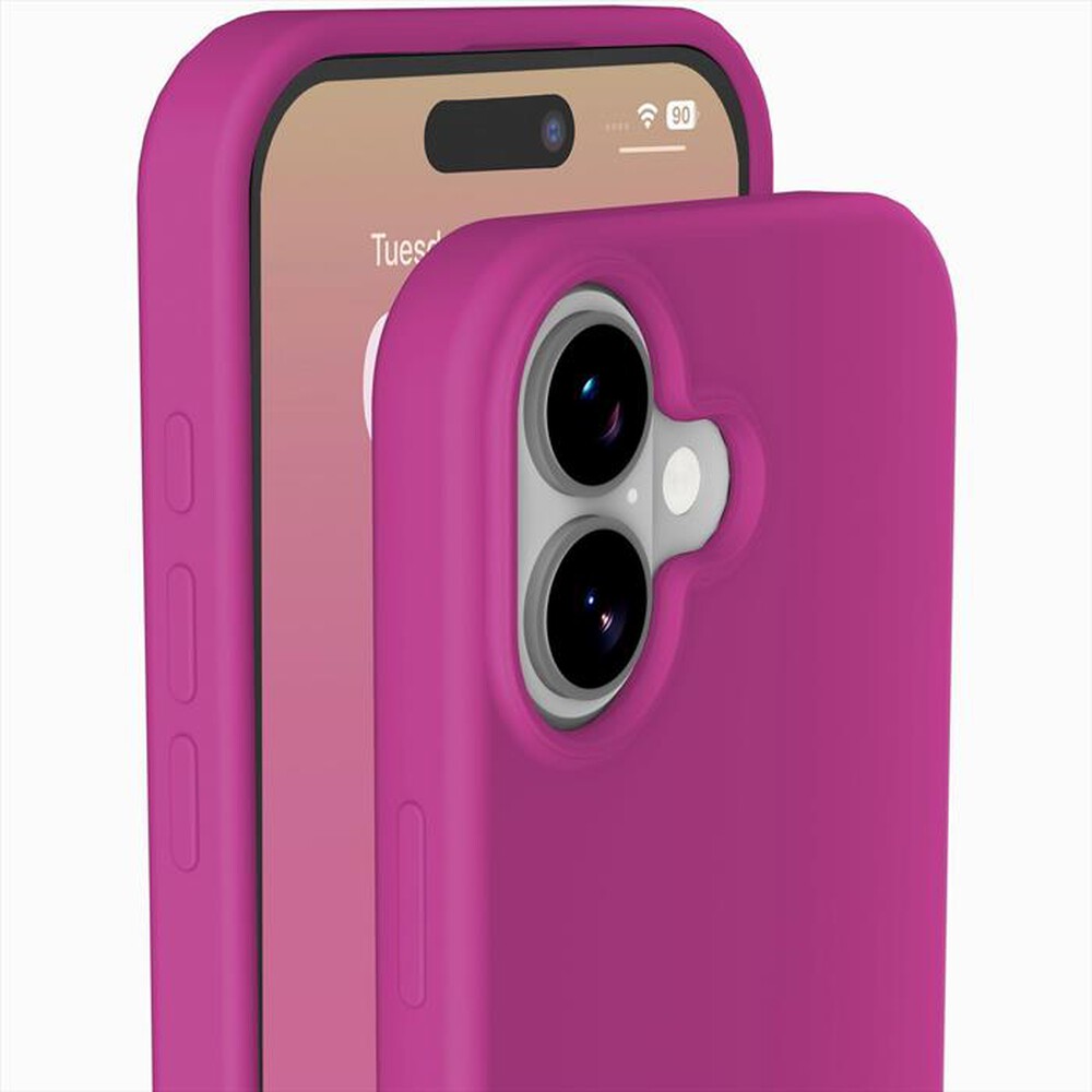 Immagine del prodotto CELLULARLINE - Custodia in silicone SENSATION per IPHONE 17-Rosa