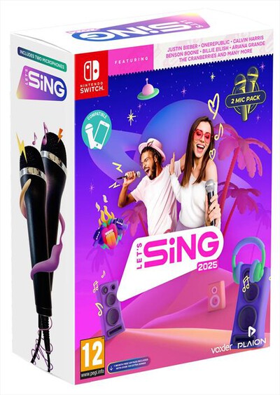 KOCH MEDIA - LET'S SING 2025 INTERNATIONAL VERSION [+ 2 MICS]
