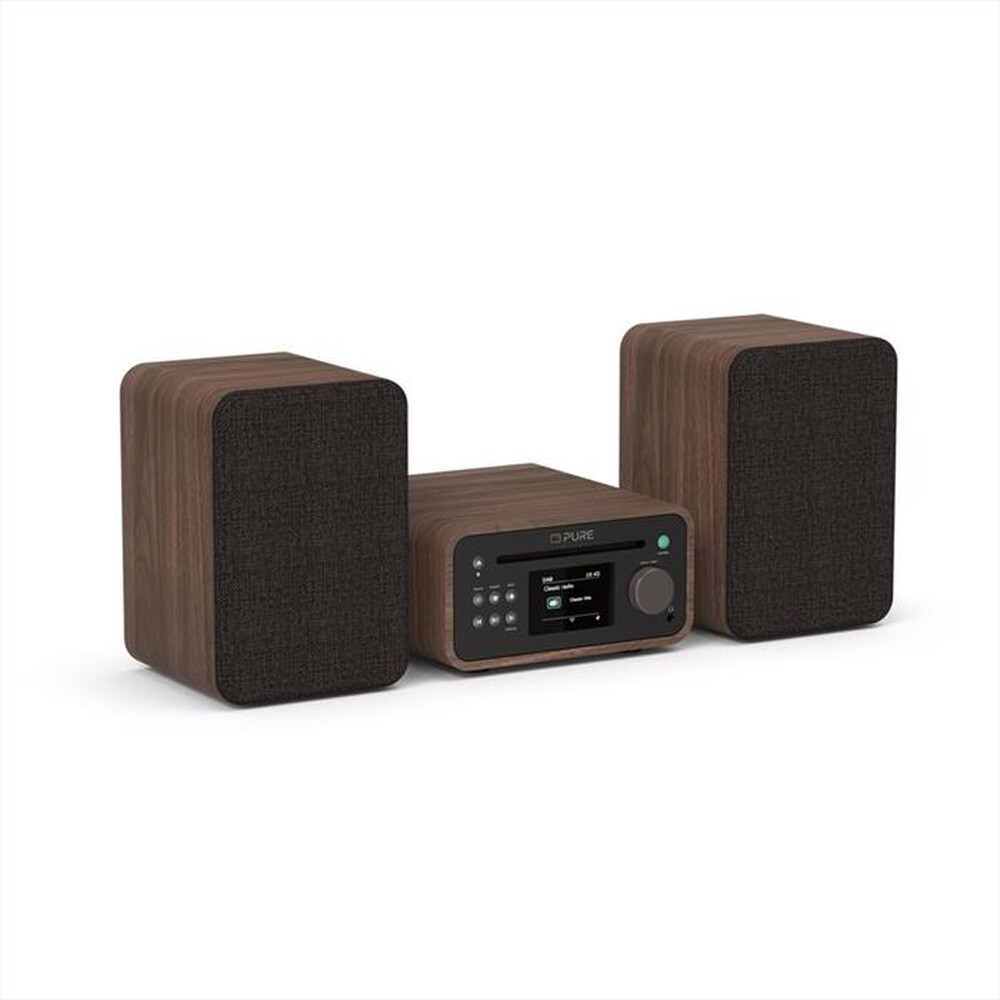 Immagine del prodotto PURE - Micro impianto stereo CLASSIC STEREO MINI-Marrone caff&egrave;/noce