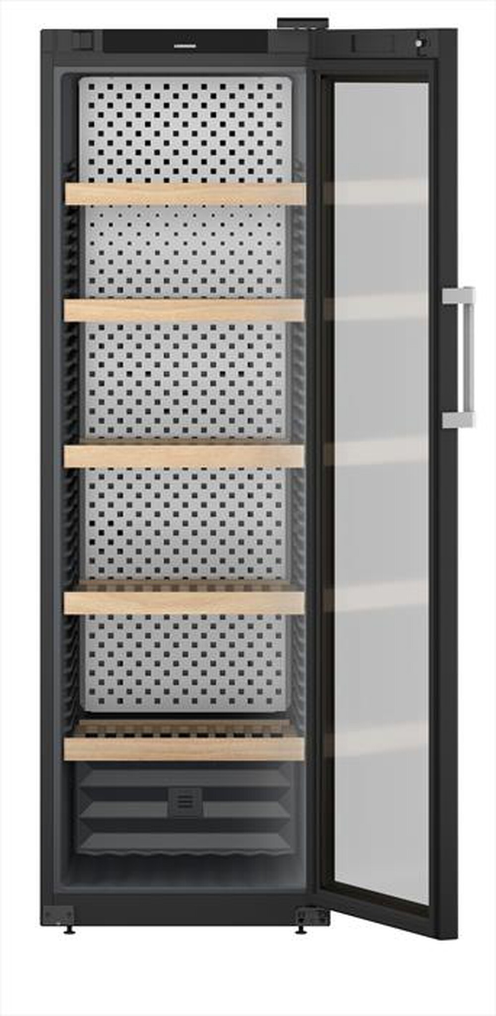 Immagine del prodotto LIEBHERR - Cantinetta WPBLI 5231-20 Classe F 229 bottiglie-Porta in vetro, telaio nero