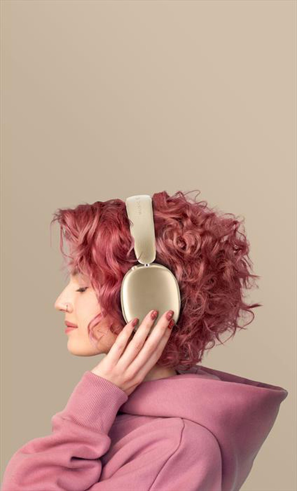 Immagine del prodotto MUSIC SOUND - Cuffia wireless BTHEADBMSAURIXW AURIX-Bianche